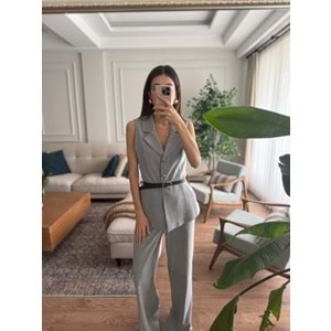 PANTOLON 9234 - QATRE - 25KPN9234 - GRİ - S