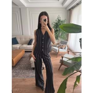 YELEK 6261 - QATRE - 25KYLK6261 - SİYAH - L