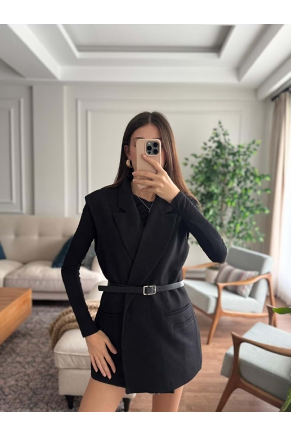 YELEK 6260 - QATRE - 25KYLK6260 - SİYAH