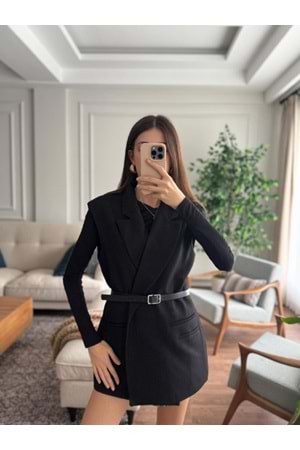 YELEK 6260 - QATRE - 25KYLK6260 - SİYAH