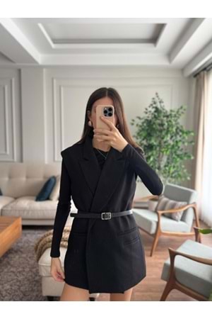 YELEK 6260 - QATRE - 25KYLK6260 - SİYAH