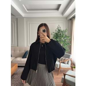 CEKET 7643 - QATRE - 25KCKT7643 - SİYAH - S