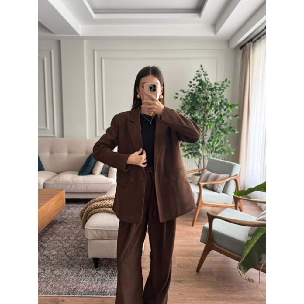 PANTOLON 2008 - QATRE - 25KPN2008 - KAHVE - M