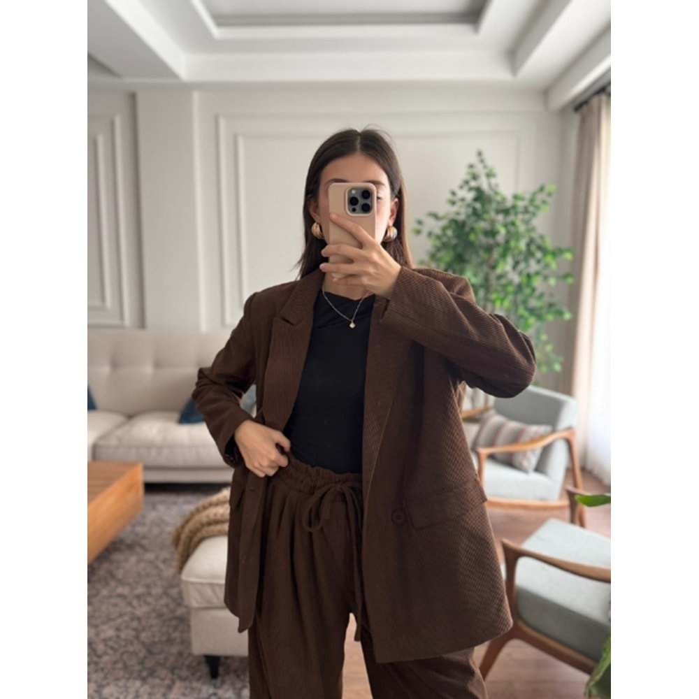 PANTOLON 2008 - QATRE - 25KPN2008 - KAHVE - M