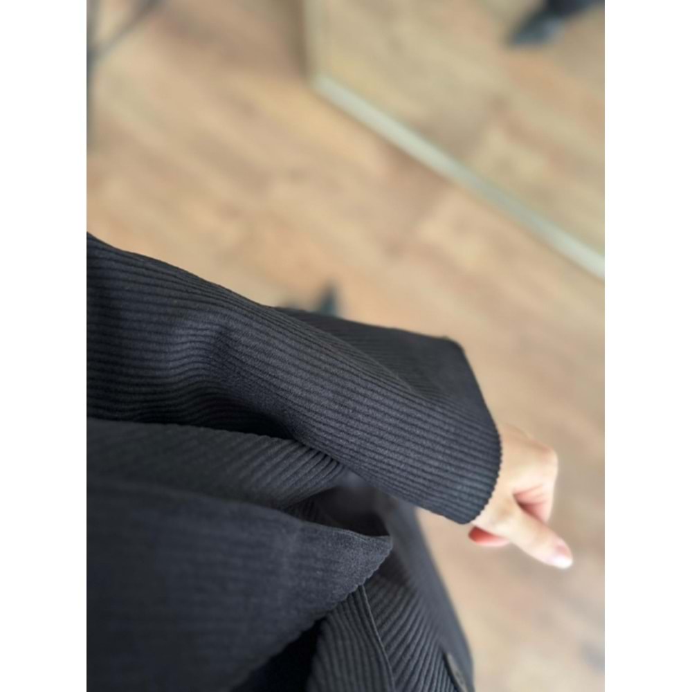 CEKET 5005 - QATRE - 25KCKT5005 - SİYAH - S