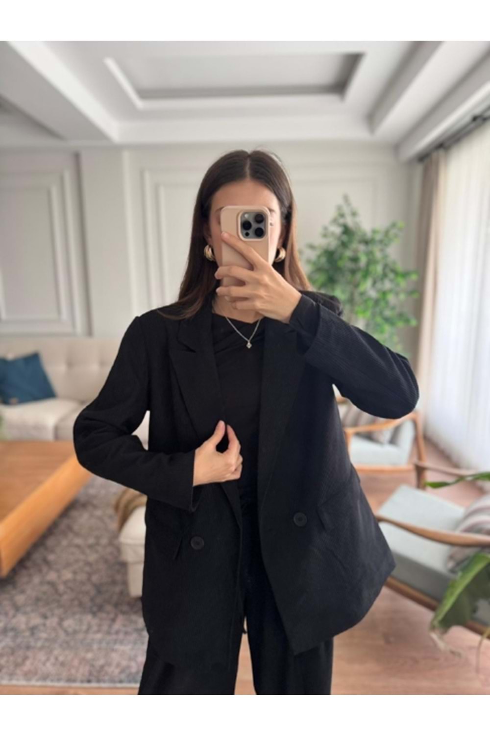 CEKET 5005 - QATRE - 25KCKT5005 - SİYAH