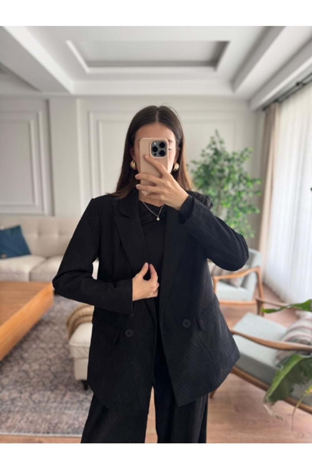 CEKET 5005 - QATRE - 25KCKT5005 - SİYAH