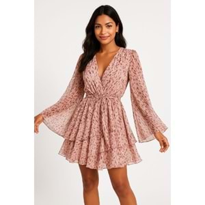 ELBİSE 1011 - QATRE - 25KEL1011 - BEJ - S