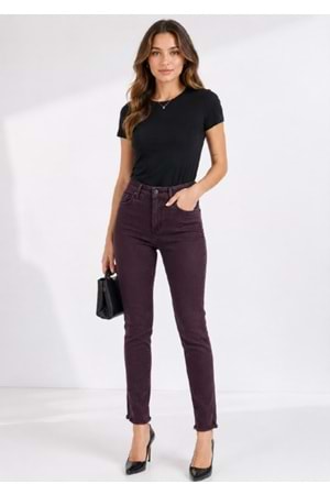 PANTOLON 7413 - QATRE - 26YPN7413 - BORDO