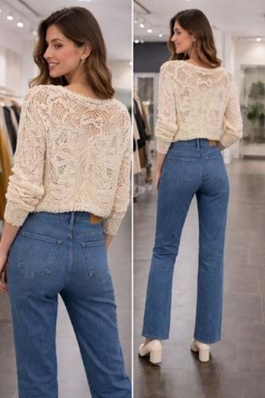 PANTOLON 7977 - QATRE - 26YPN7977 - BLUE