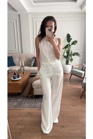 BLUZ 8289 - QATRE - 26YBL8289 - BEYAZ