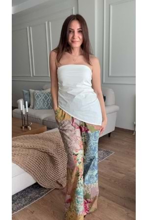 PANTOLON 1157 - QATRE - 26YPN1157 - VİZON