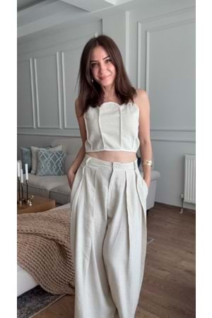 PANTOLON 0012 - QATRE - 26YPN0012 - NATUREL