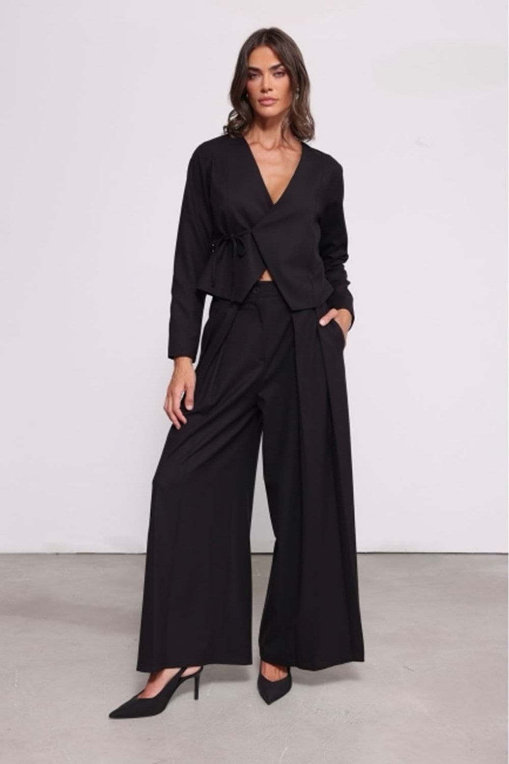 PANTOLON 4901 - QATRE - 26KPN4901 - SİYAH