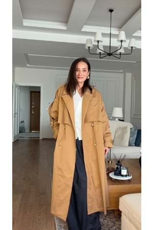 TRENÇKOT 6340 - QATRE - 26KTRÇ6340 - CAMEL