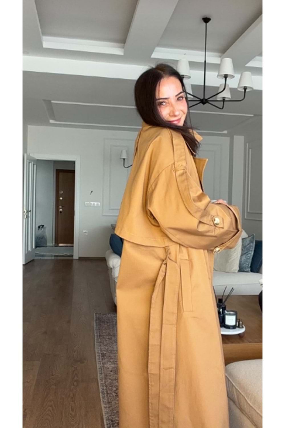 TRENÇKOT 6340 - QATRE - 26KTRÇ6340 - CAMEL